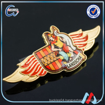 handmade printing airline lapel pins